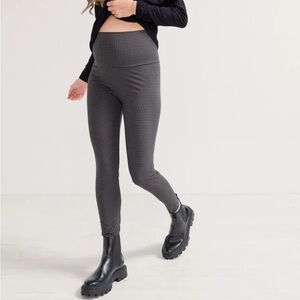 The Ultimate Before, During & After Legging - Grey Houndstooth XS
